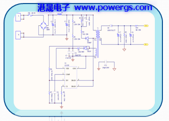 5V 1.5A solution circuit diagram BOM list, Global Semi. G1135F